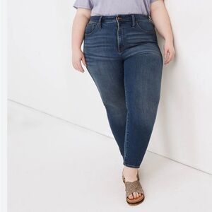 Madewell Plus 10" High-Rise Skinny Jeans size 35